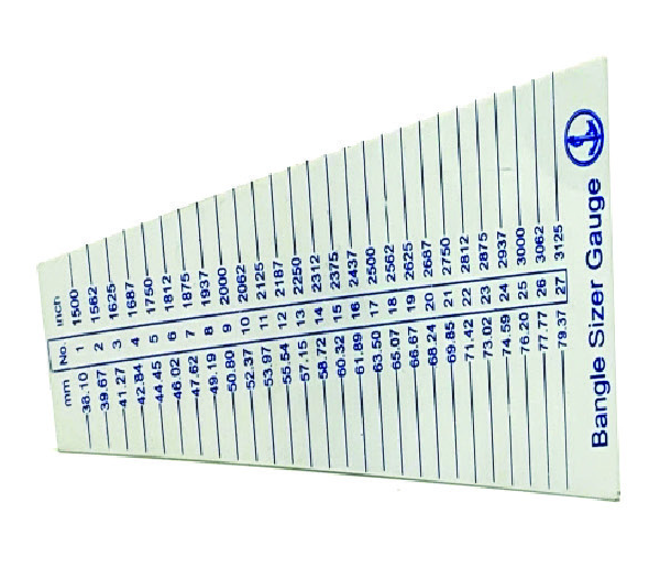 Bangle Size Gauge