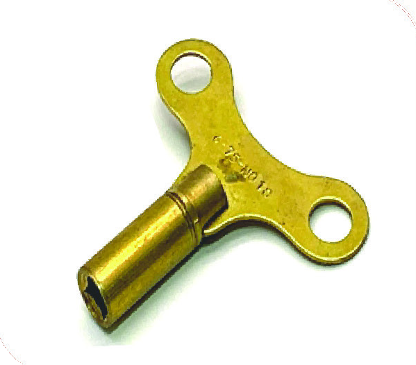 Brass Clock Key Sizes 1.75 to 3.00