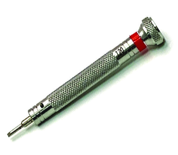 Screwdriver with Stainless Steel Cap