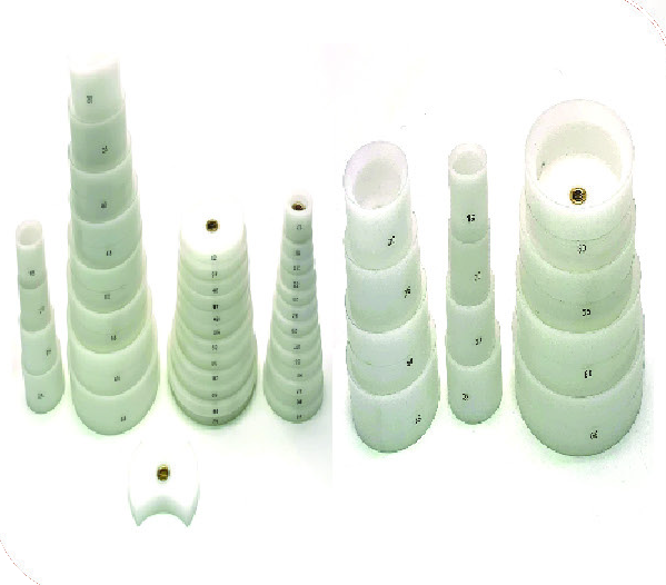 Round and Square Delrin Fitting Bases