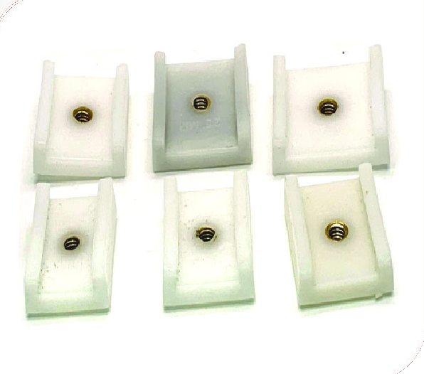 Square Delrin Base Set of 6