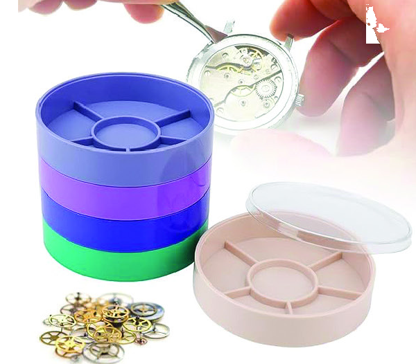 Plastic Storage Container for Watch Repair Parts